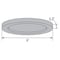 Access Lighting ModPLUS, Dual Voltage LED Flush Mount, Chrome Finish, Acrylic Lens Acrylic 20837LEDD-CH/ACR - alternate 2